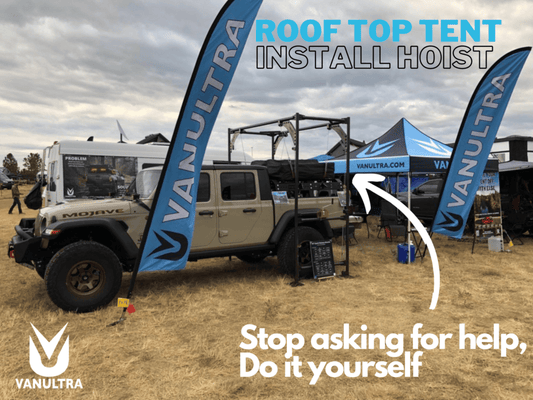 Roof Top Tent Install Hoist