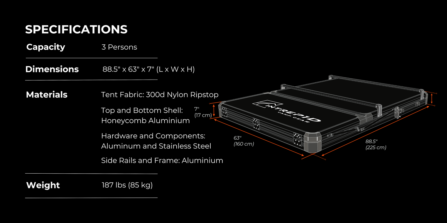 Intrepid Geo 3.0 Roof Top Tent
