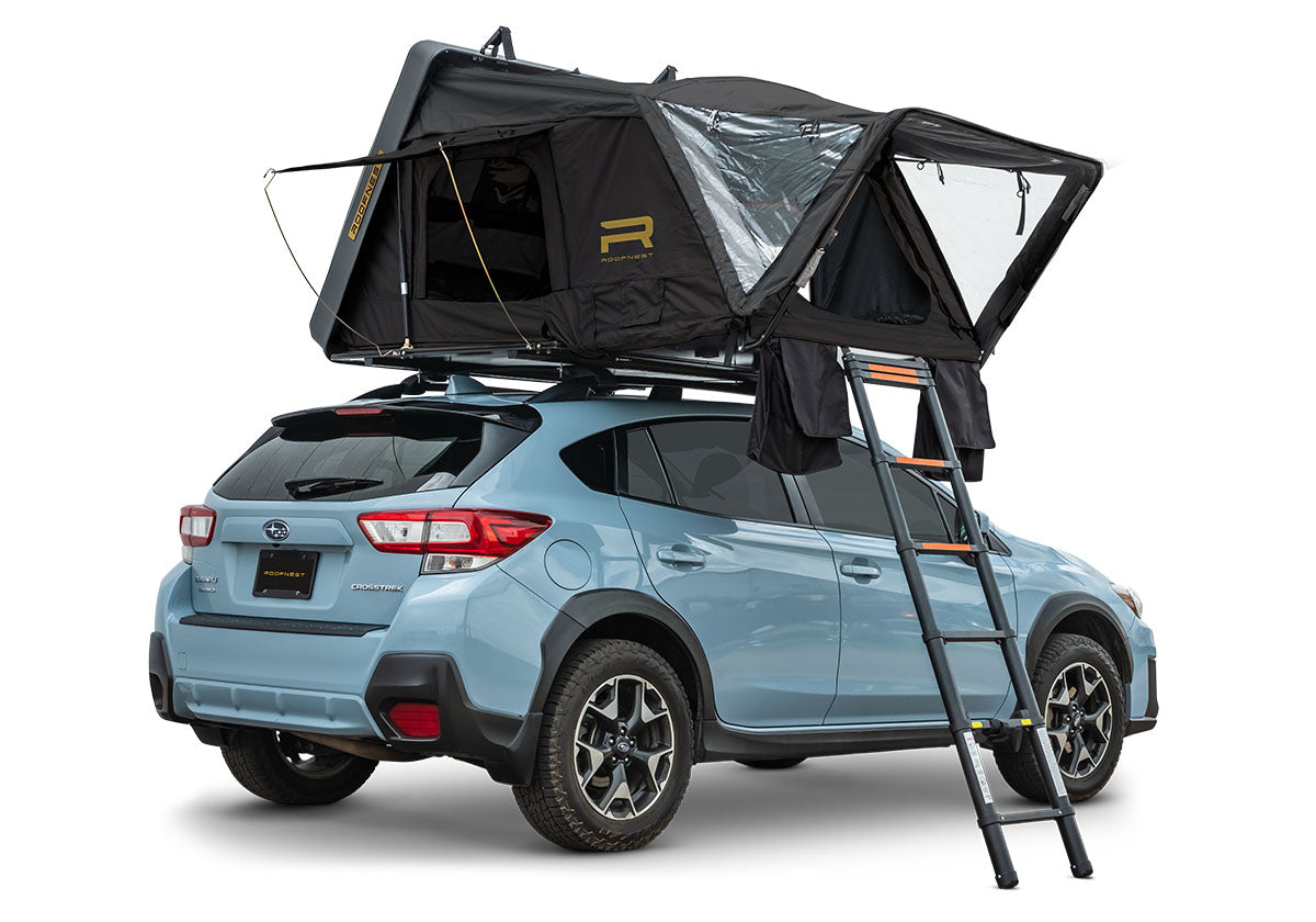 Roofnest Condor 2 Air Regular, open on a vehicle