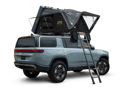 Roofnest Condor Overland 2 Air Regular, open on a vehicle