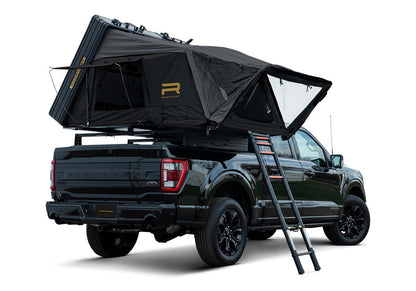Roofnest Condor Overland 2 XL Air, open on a vehicle