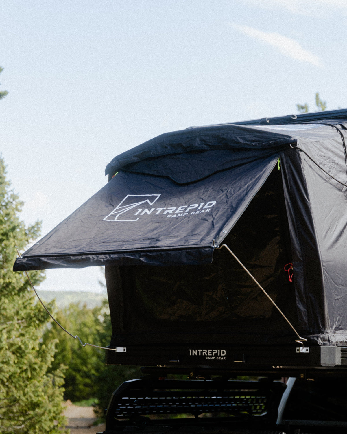 Intrepid Geo 2.5 Pro with the door awning extended