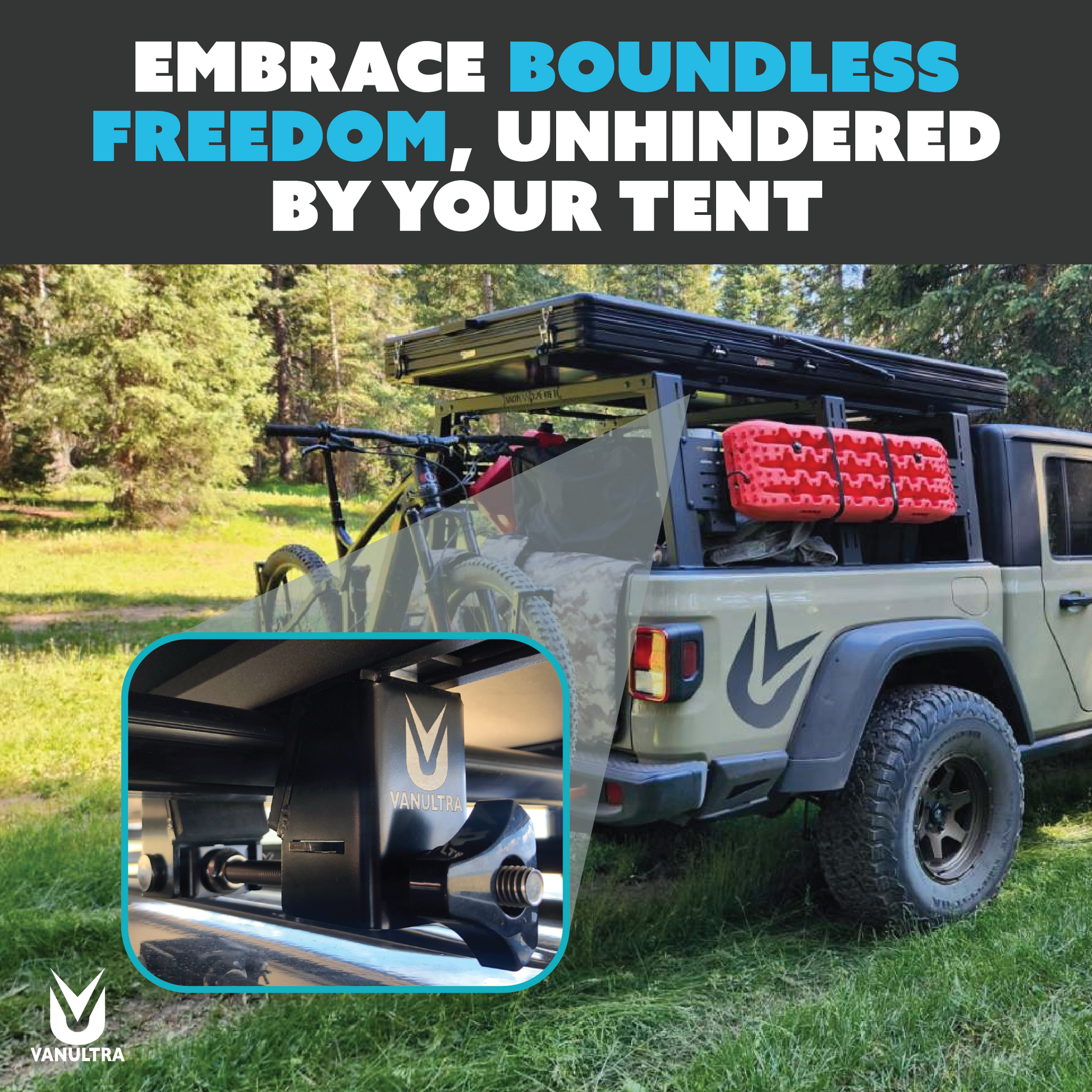 quick release roof top tent mount The Slipstream