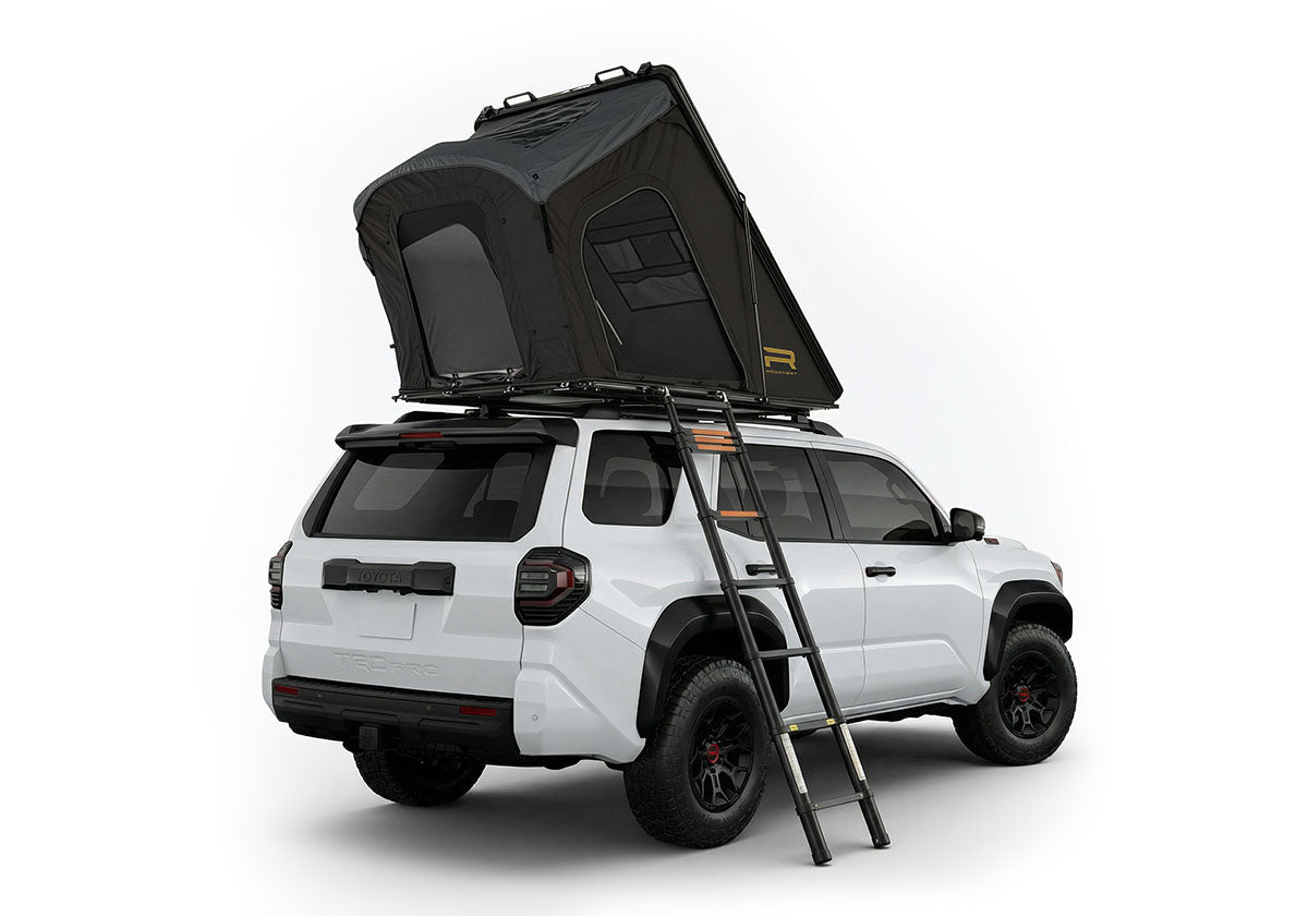 Roofnest Falcon 3 EVO XL Air open on a 4Runner, rear view